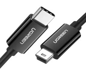 UGREEN Kabel USB-C (M) - Mini USB (M) 1m černá