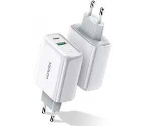 UGREEN CD170 Nabíječka bílá / USB-C / USB-A / 36W 