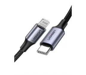 UGREEN 60759 Kabel USB-C (M) - Lightning (M) 1m černá 