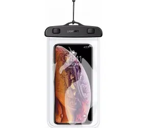 UGREEN Voděodolné pouzdro na telefon - průhledné / velikost telefonu až 6.5"