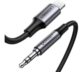 UGREEN 70509 Kabel Lightning (M) - 3.5mm Jack (M) 1m černá