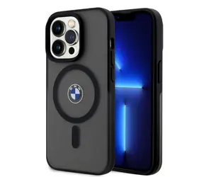 BMW IML Signature MagSafe Kryt pro Apple iPhone 15 Pro černá