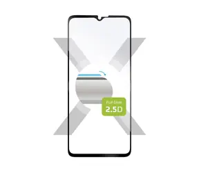 FIXED Full-Cover Ochranné tvrzené sklo pro Samsung Galaxy Xcover6 Pro černá / lepení přes celý displej