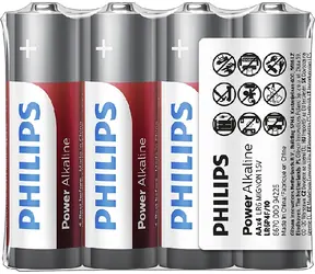 Philips LR6P4F/10 baterie AA Power Alkaline - 4ks