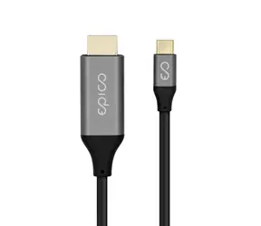 Epico kabel USB-C(M) na HDMI(M) šedá / 4K / 1.8m