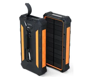 Epico Spello Solární power banka 24000mAh černá