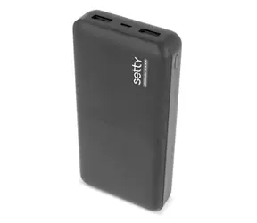 Setty Power banka 20000mAh černá