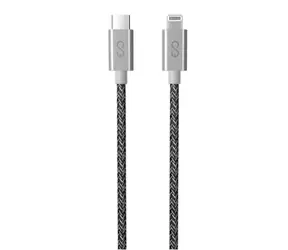 Epico Datový kabel USB-C na Lightning 60W 1.2m šedá / Lightning(M) / USB-C(M)