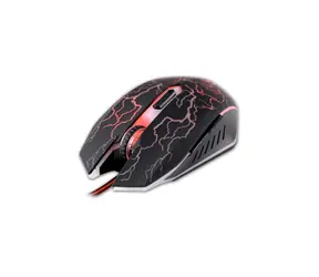 Rebeltec Diablo černá / Herní myš / 2400 DPI / USB-A / podsvícení LED