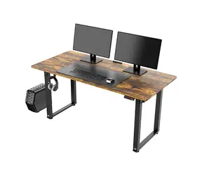 ULTRADESK Uplift hnědá / Herní stůl / 160 x 75 x 74 - 116 cm / nastavitelná výška  