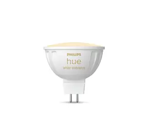 Philips Hue WA LED žárovka 5.1W / GU5.3 / MR16 / 12V / 400lm / 2200K-6500K / IP20