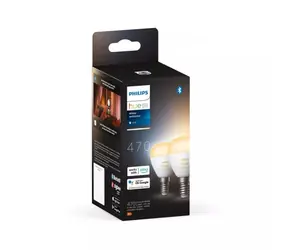 Philips HUE WA LED Luster žárovka 5.1W sada 2ks / E14 / 470lm / 2200-6500K / IP20