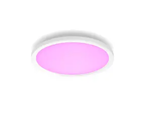 Philips Hue WACA Surimu 40W bílá / přisazený LED panel / 2850lm / 2000-6500K / RGB / IP20 / 30cm