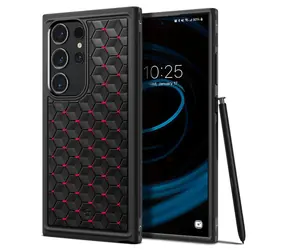 Spigen Cryo Armor ochranný kryt pro Samsung Galaxy S24 Ultra červená 