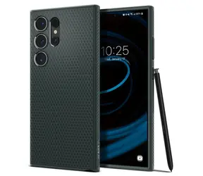 Spigen Liquid Air ochranný kryt pro Samsung Galaxy S24 Ultra zelená 