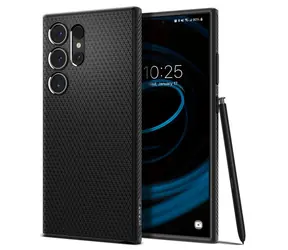 Spigen Liquid Air ochranný kryt pro Samsung Galaxy S24 Ultra matná černá 