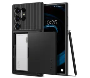 Spigen Slim Armor CS ochranný kryt pro Samsung Galaxy S24 Ultra černá 