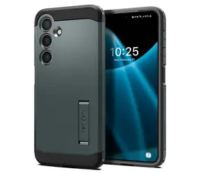 Spigen Tough Armor ochranný kryt pro Samsung Galaxy S24 zelená 