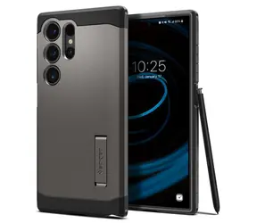 Spigen Tough Armor ochranný kryt pro Samsung Galaxy S24 Ultra černá (gunmetal)