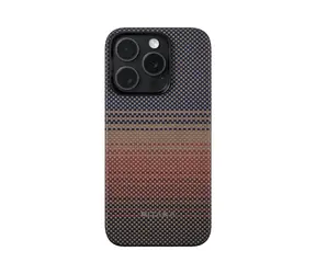 Pitaka MagEZ 5 ochranný kryt pro Apple iPhone 15 Pro Max oranžová 