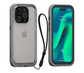 Catalyst Total Protection ochranný kryt pro Apple iPhone 15 Pro šedá 