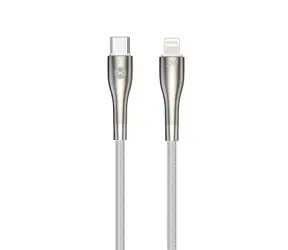 Forever Sleek Kabel USB-C (M) - Lightning (M) 1m bílá / 27W 