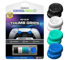 SteelSeries Kontrolfreek No-Slip Thumbgrip PS5 8ks / Tlačítka pro PS5 ovladač