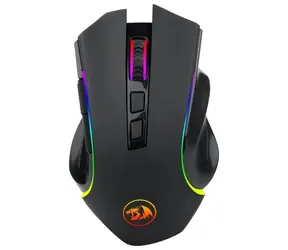 Redragon M602-KS Griffin černá / Bezdrátová herní myš / optická / 4000 DPI / RGB / 8 tlačítek / USB / RF