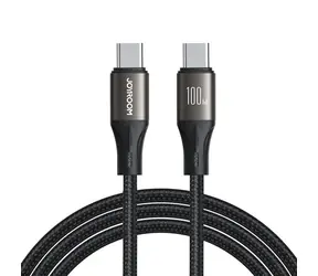 Joyroom SA25-CC5 Nabíjecí kabel USB-C (M) - USB-C (M) 100W 1.2m černá