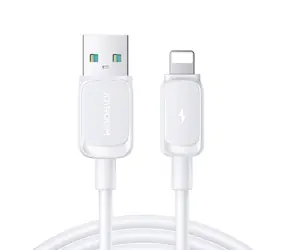 Joyroom S-AL012A14 Nabíjecí kabel USB-A (M) - Lightning (M) 2.4A 1.2m bílá
