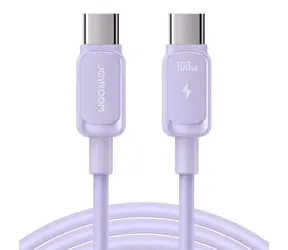Joyroom S-CC100A14 Nabíjecí kabel USB-C (M) - USB-C (M) 100W 1.2m fialová
