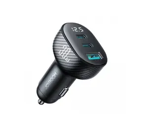 Joyroom JR-CCD04 černá / Nabíječka do auta / 30W / 1x USB-A / 2x USB-C