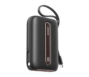 Joyroom JR-L012 černá / Powerbank / 10000mAh / USB-C / Lightning / 22.5W