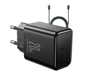 Joyroom JR-TCF06 černá / Nabíjecí adaptér / 20W / kabel / 1x USB-C