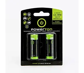 Powerton Nabíjecí Baterie AA 2500mAh 1.2V 2ks 