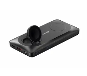 SWISSTEN 22013973 10000mAh černá / Power Bank / 22.5W / nabíjení Apple Watch / USB-A & USB-C & Lightning