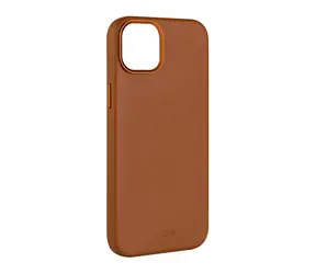 FIXED MagLeather Kožený zadní kryt s podporou Magsafe pro Apple iPhone 15 hnědá