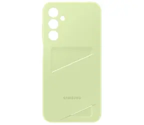 SAMSUNG Zadní kryt s kapsou na kartu pro Samsung Galaxy A25 5G zelená