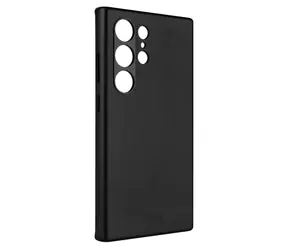 FIXED Kožený zadní kryt MagLeather s podporou MagSafe pro Samsung Galaxy S24 Ultra černá