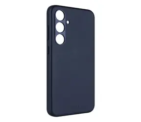 FIXED Kožený zadní kryt MagLeather s podporou MagSafe pro Samsung Galaxy S24+ modrá