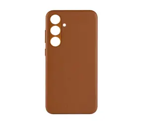 FIXED Kožený zadní kryt MagLeather s podporou MagSafe pro Samsung Galaxy S24 hnědá