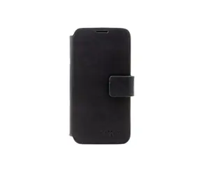 FIXED Kožené Pouzdro typu kniha ProFit pro Samsung Galaxy S24 černá