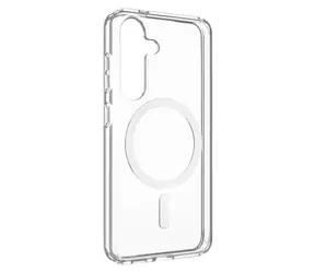 FIXED Zadní kryt MagPure s podporou Magsafe pro Samsung Galaxy S24 čirá