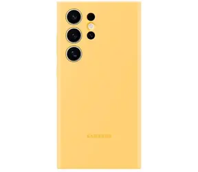 Samsung Silicone Case Galaxy S24 Ultra žlutá