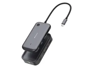 Verbatim Share my Screen WDA-01 USB-C šedá / Bezdrátový adaptér / až 1080p / 2x USB-A / HDMI / VGA / SD