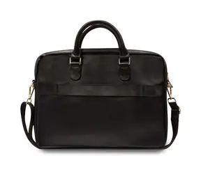 Guess PU Grained 4G Metal Logo Computer Bag 15/16" černá