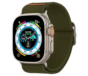 Spigen Lite Fit Ultra řemínek pro Apple Watch 49 & 45 & 44 & 42mm zelená
