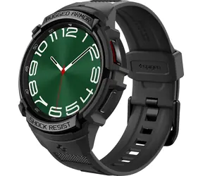 Spigen Rugged Armor Pro ochranný kryt pro Samsung Galaxy Watch 6 Classic 47 mm černá