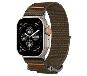 Spigen DuraPro Flex Ultra Band řemínek pro Apple Watch 49 & 45 & 44 & 42mm zelená