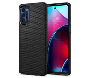 Spigen Liquid Air ochranný kryt pro Motorola Moto G Stylus 2022 černá